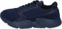 Kazar Studio Heren Textiel Sneakers Blue Heren - Thumbnail 5