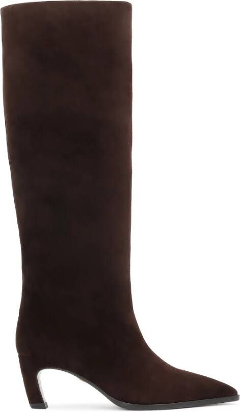 Kazar Hoge Suede Instaplaarzen