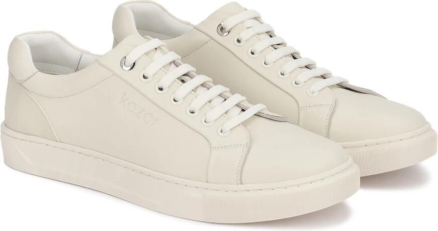 Kazar Genuine leather basic sneakers - Foto 3