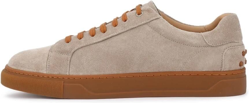 Kazar Men's suede sneakers with contrasting laces and outsole - Foto 2