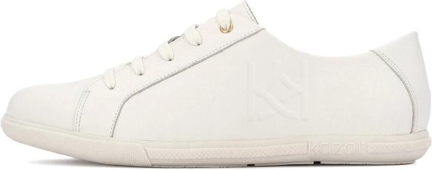 Kazar Minimalist white leather sneakers - Foto 2