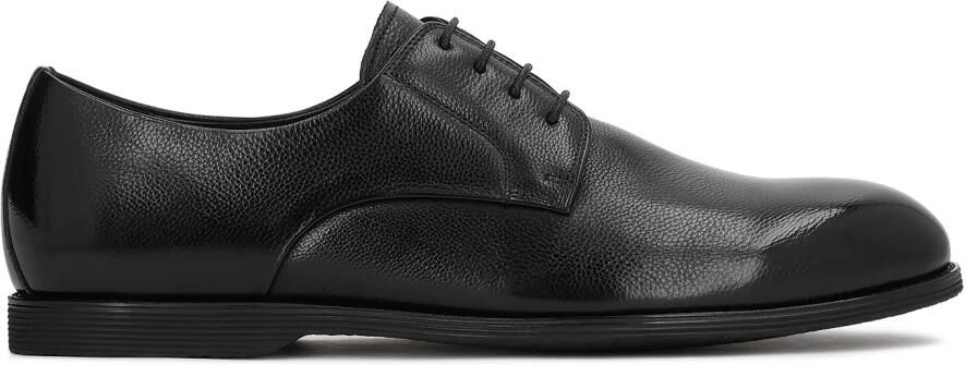 Kazar Black leather derby shoes