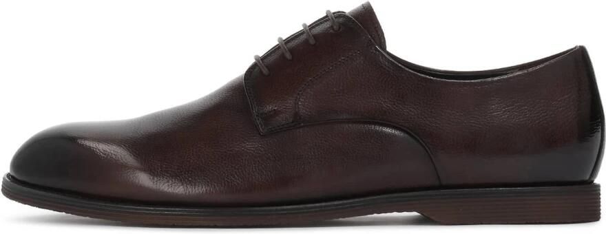 Kazar Classic brown grained leather shoes - Foto 4