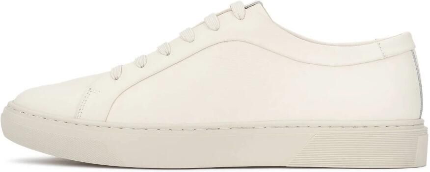 Kazar Men's natural leather sneakers in a shade of broken white - Foto 2