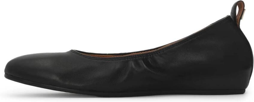 Kazar Black leather ballerinas with elastic trim - Foto 2