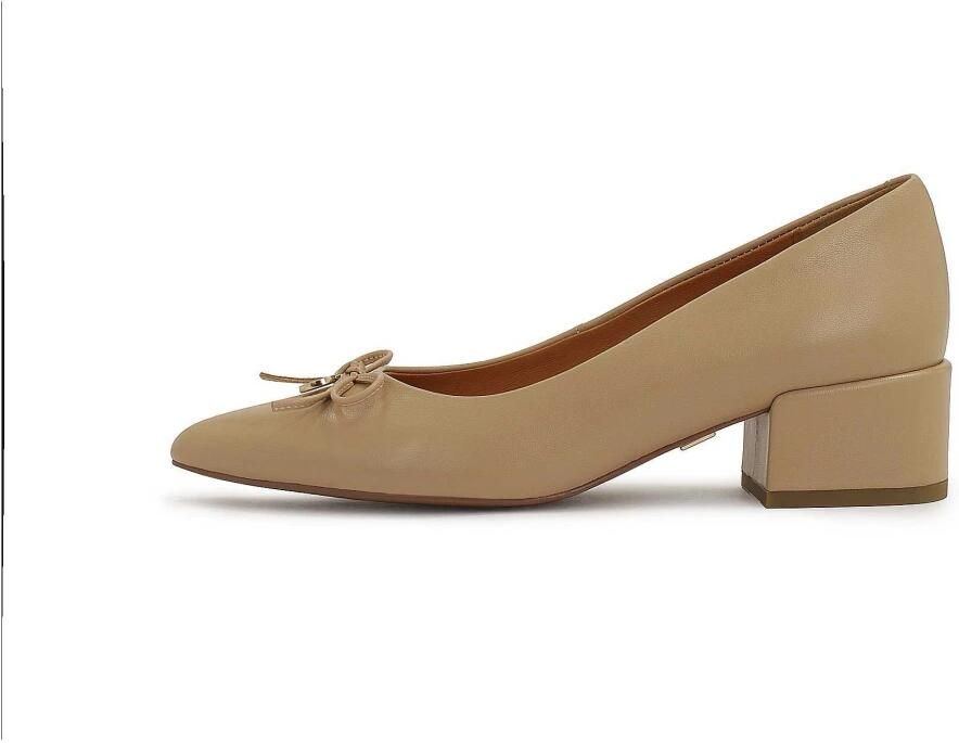Kazar Beige lage leren pumps - Foto 2