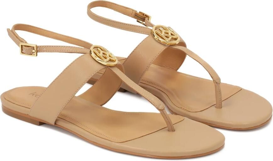 Kazar Beige platte flip flop sandalen - Foto 3