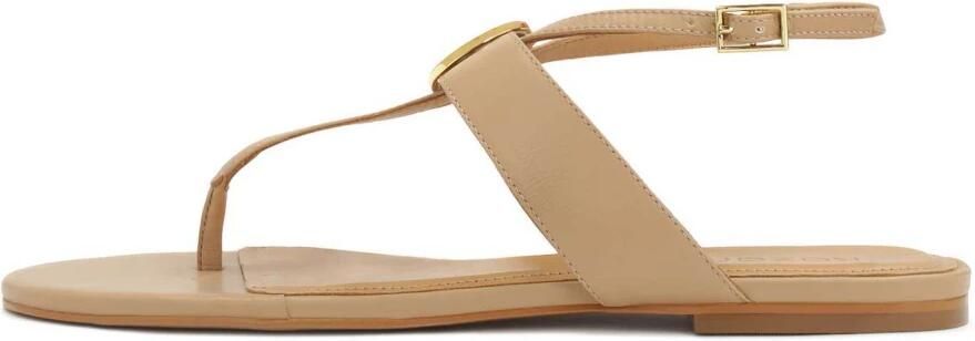 Kazar Beige platte flip flop sandalen - Foto 5