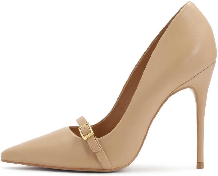 Kazar Beige pumps met decoratie op de neus.Dit product valt groot uit. - Foto 2