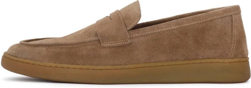 Kazar Beige suède sneakers in loafersstijl - Foto 2