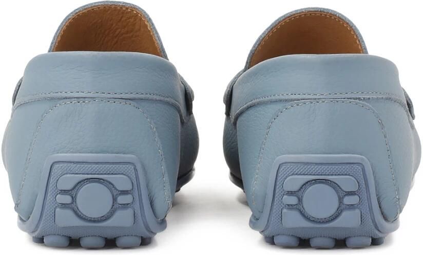 Kazar Blauwe heren leren mocassins