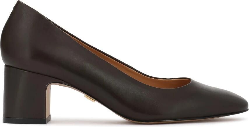 Kazar Blockhak Leren Pumps