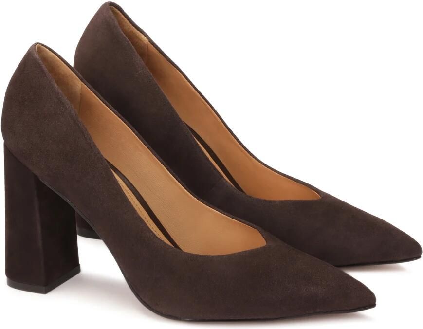 Kazar Bruine suède pumps - Foto 5