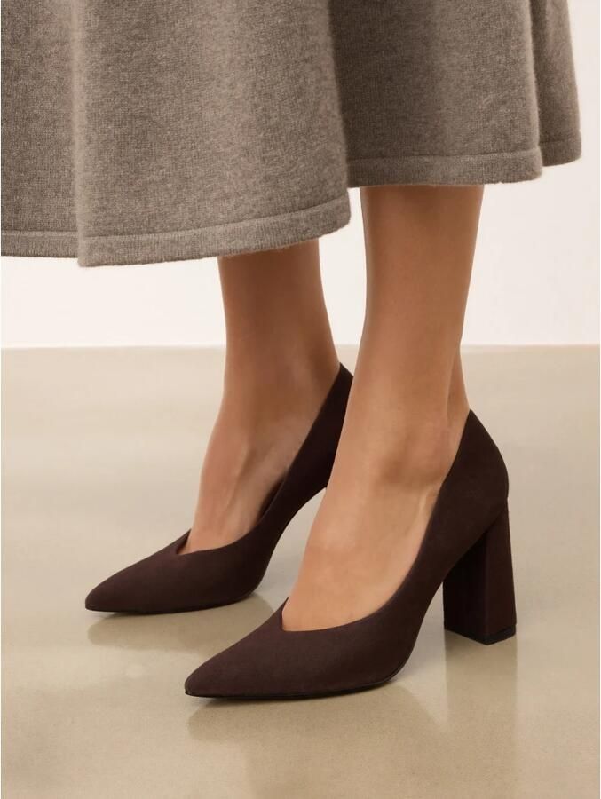 Kazar Bruine suède pumps - Foto 3
