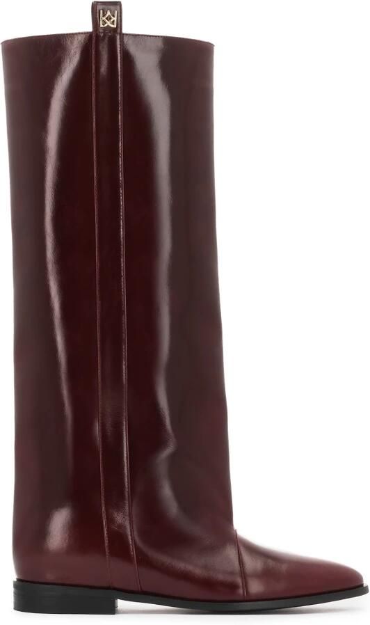 Kazar Bordeaux Hoge Laarzen