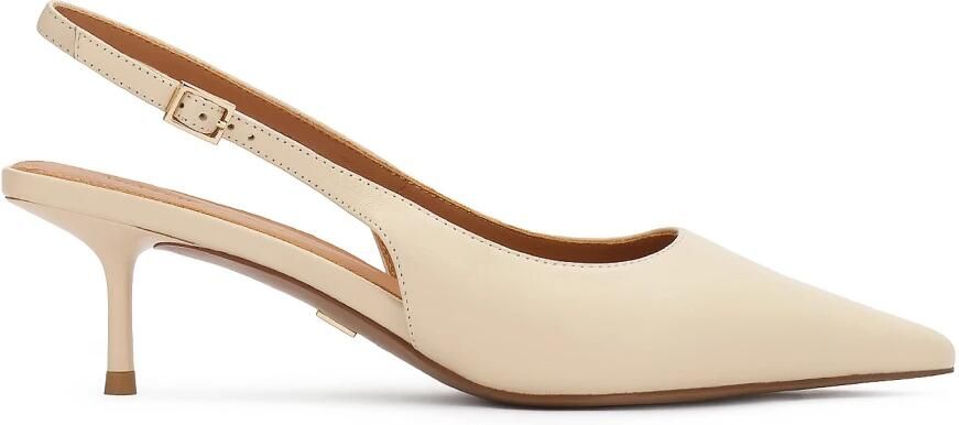 Kazar Slingback pumps with square heel