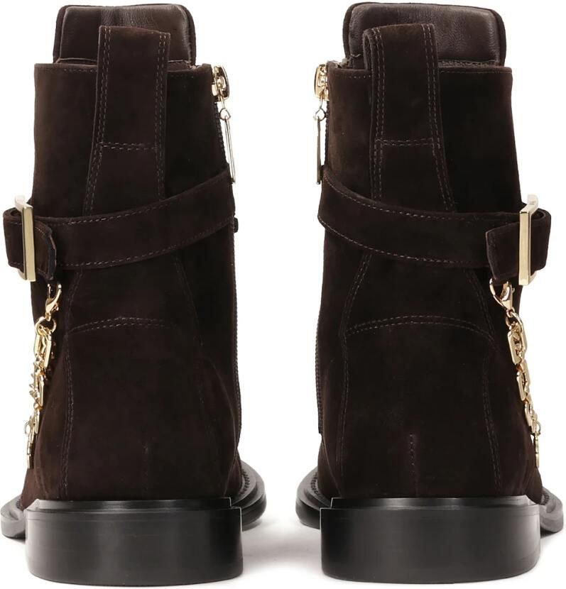 Kazar Bruine laarzen met afneembare kettingen