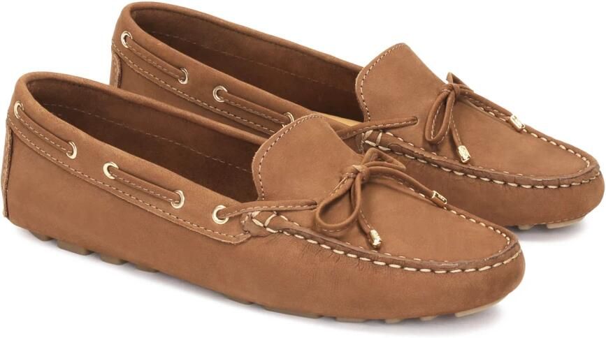 Kazar Bruine nubuck mocassins