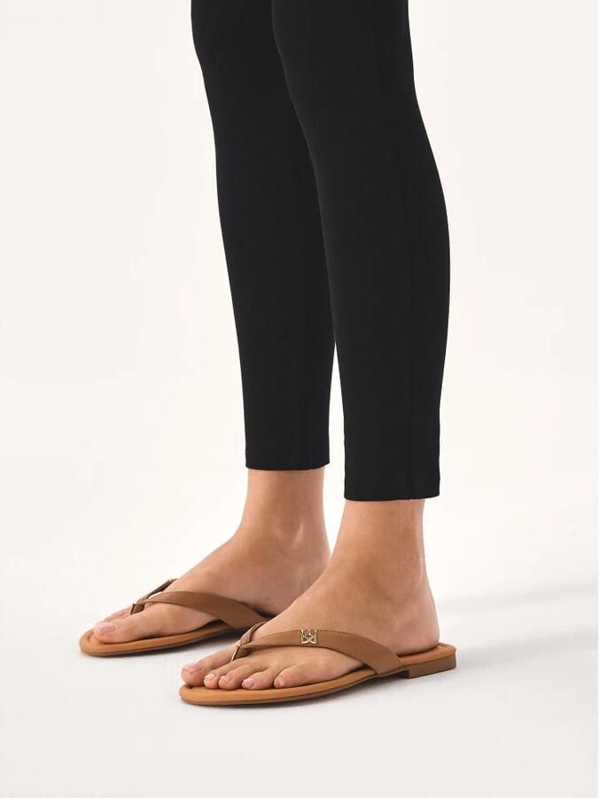 Kazar Bruine platte flip-flops - Foto 2