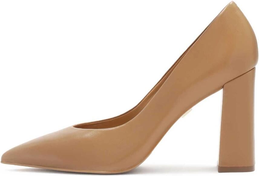 Kazar Bruine pumps voor dames.Dit product valt klein uit. - Foto 2