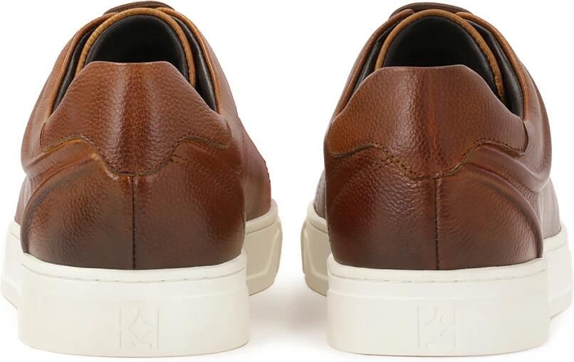 Kazar Bruine sneakers op een witte zool - Foto 4