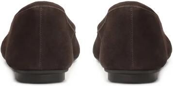 Kazar Bruine suède ballerina's