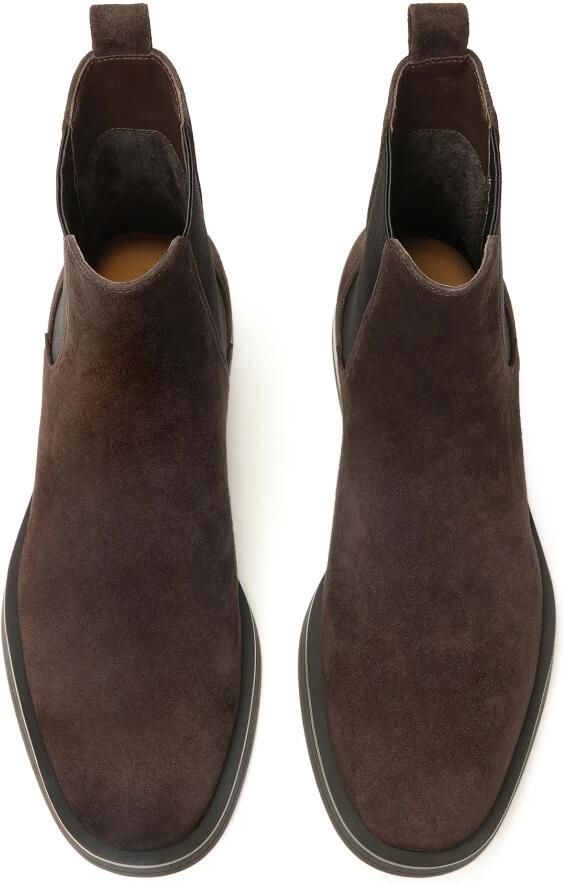 Kazar Bruine suède Chelsea-laarzen