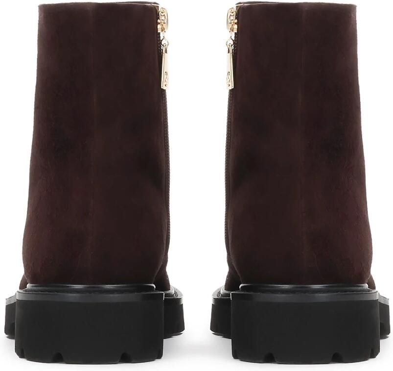 Kazar Bruine suède laarzen met rits