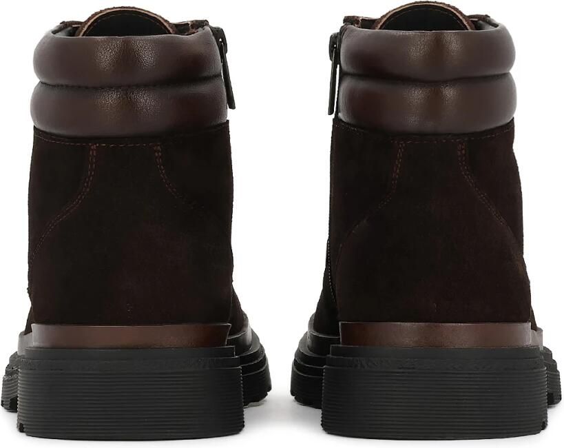 Kazar Bruine suède laarzen met zachte kraag