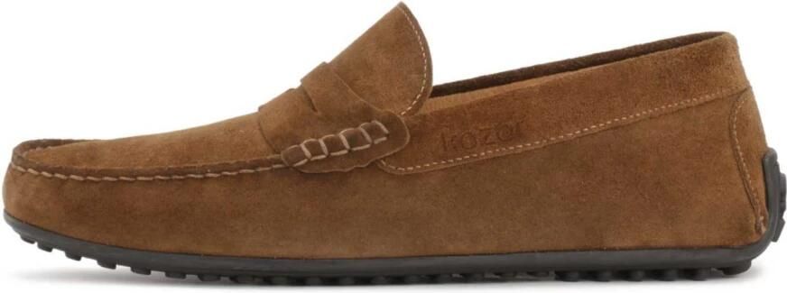 Kazar Bruine suède mocassins op een comfortabele zool.Dit product valt groot uit. - Foto 2