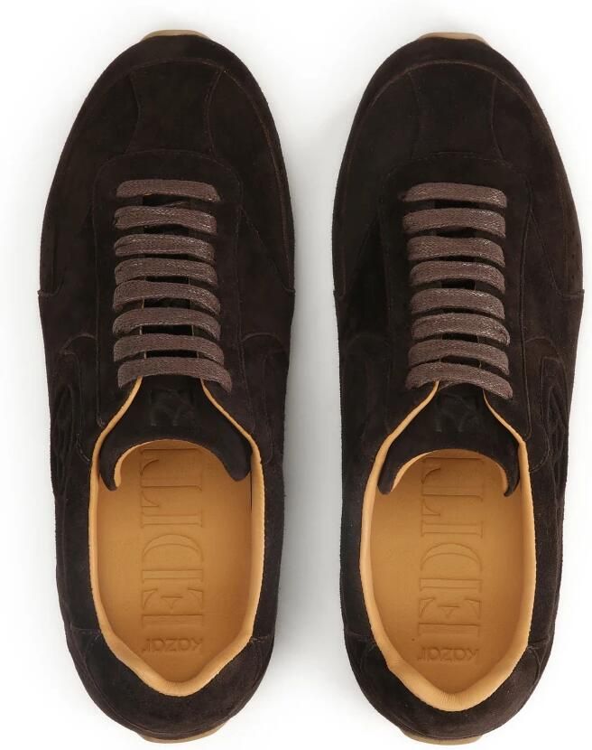 Kazar Bruine suède sneakers