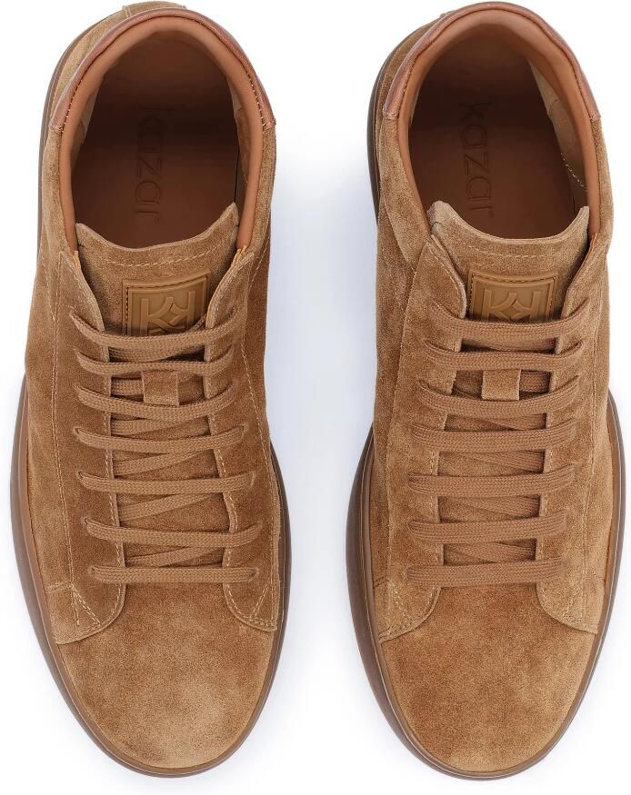 Kazar Bruine suède sneakers met hoge schacht - Foto 2