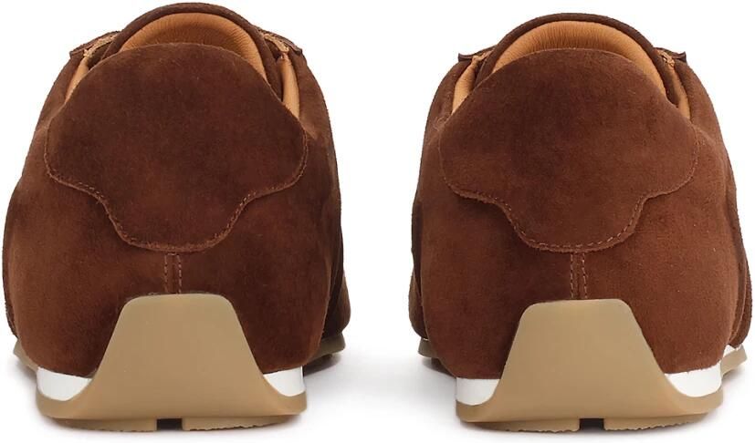 Kazar Bruine suède sneakers met verborgen sleehak - Foto 7