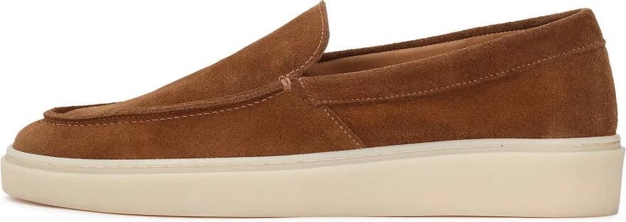 Kazar bruine suède sneakers voor heren met een mocassin-snit - Foto 2