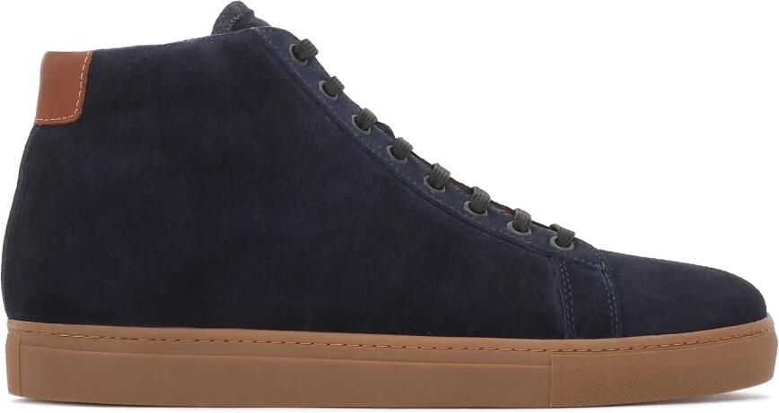 Kazar Sneakers hoog donkerblauw