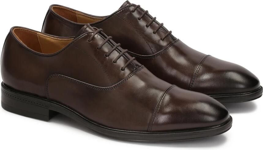 Kazar Casual halfschoenen voor heren met cap toe neus - Foto 4