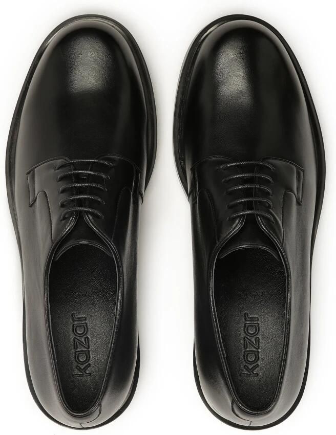 Kazar Casual zwarte derby halfschoenen - Foto 4