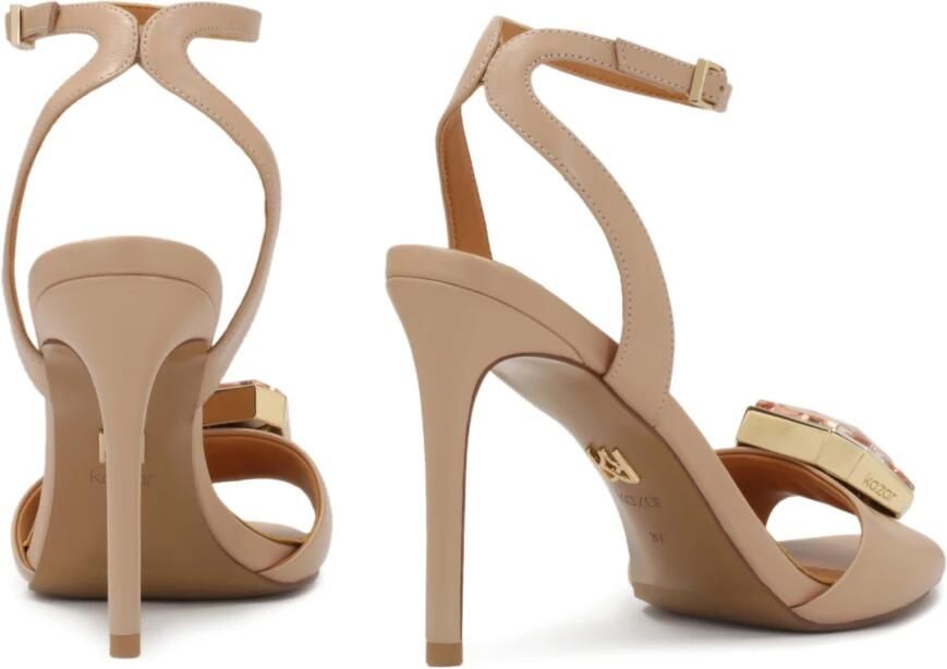 Kazar Chique sandalen met grote decoratieve steen