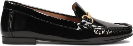 Kazar Dames gelakte zwarte mocassins.Dit product valt groot uit.