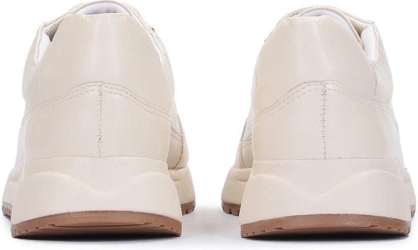 Kazar Baskets pour dames en cuir blanc cassé avec une construction confortable - Foto 2