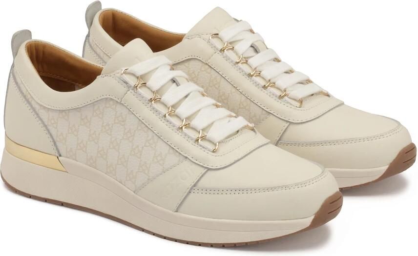 Kazar Baskets blanches et beiges pour femmes