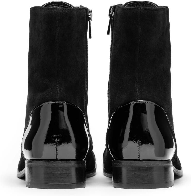 Kazar Zwarte enkellaarsjes voor dames - Foto 2