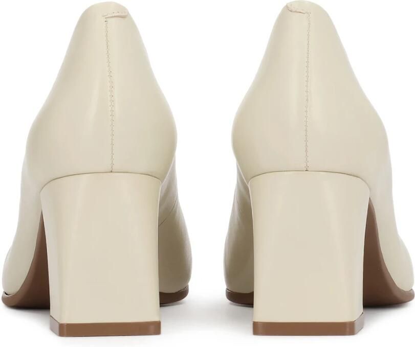 Kazar Leather pumps with a wide heel - Foto 2