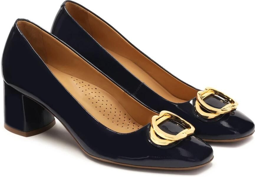 Kazar Donkerblauwe gelakte pumps - Foto 3