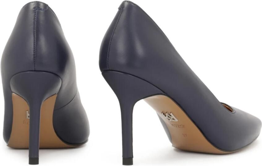 Kazar Navy blue smooth leather pumps - Foto 4