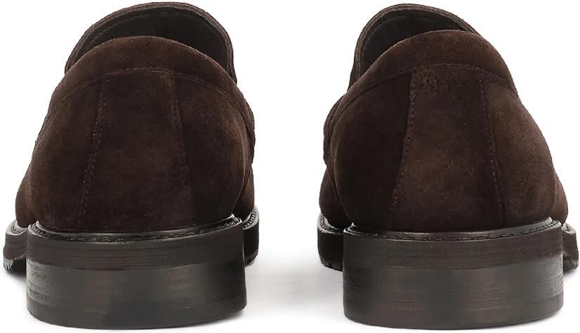 Kazar Donkerbruine suède loafers - Foto 4