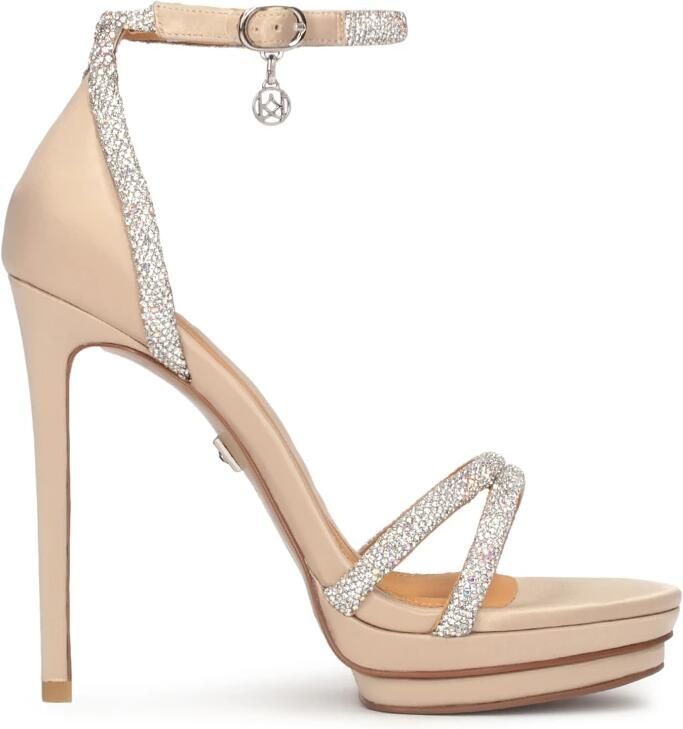 Kazar Elegante Avond Sandalen met Versierde Bandjes.Dit product valt klein uit.