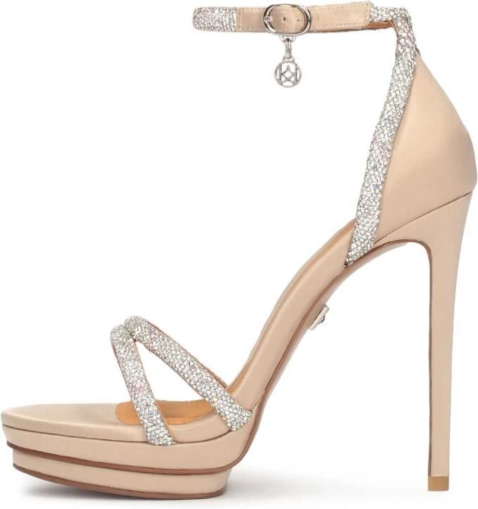 Kazar Elegante Avond Sandalen met Versierde Bandjes.Dit product valt klein uit. - Foto 2