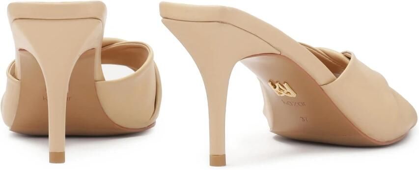 Kazar Elegante stiletto teenslippers met decoratieve overlappende band