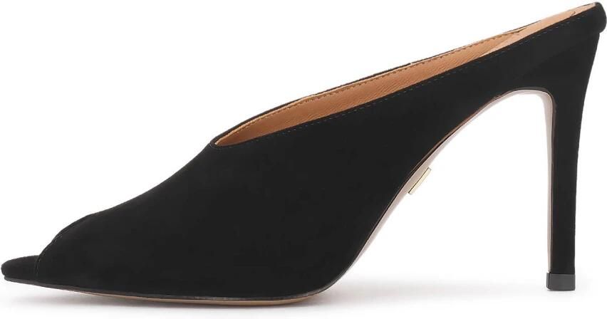 Kazar Elegante suède stiletto muiltjes met opvallende uitsparingen - Foto 2